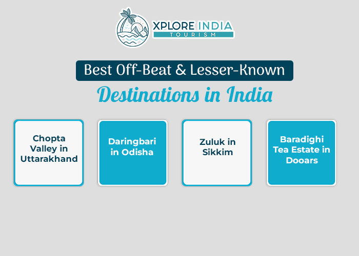 Best off-beat and lesser-known destinations in India